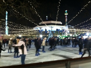 The ice rink.
